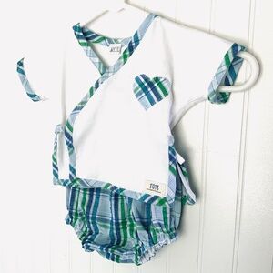 BABY KIMONO and Bloomer Set